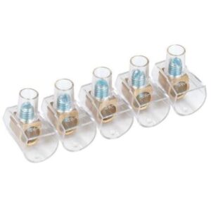 Pinces de 4mm isolées 5 pièces