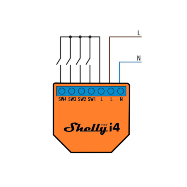 Shelly Plus i4 – Image 2