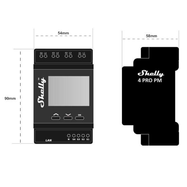 Shelly 4 PRO PM – Image 6